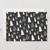 Elegant script Kerstmis getrouwd paar Foto Feestdagenkaart (Achterkant)