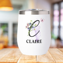 Elegant Script Letter C Monogram Gepersonaliseerde