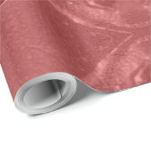 Elegant Script Merry kerst Burgundy Red Cadeaupapier (Rol Hoek)