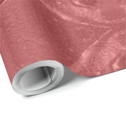 Elegant Script Merry kerst Burgundy Red Cadeaupapier (Rol Hoek)