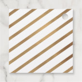 Elegant Script Merry kerstStar White Bedankjes Labels (Achterkant)