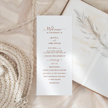 Elegant Script Minimal Wedding