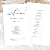 Elegant script minimalistisch bewerkbaar papierpro flyer