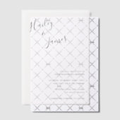 Elegant Script Modern Wedding Vellum Uitnodigingen (Offset (Uitnodiging))