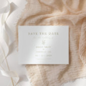 Elegant script Moderne Waterverf Daisy Save The Date