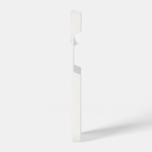 Elegant Script Monogram Boho Wildflower iPhone Hoesje (Linkerkant)