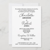 Elegant Script Mr en Mevrouw Foto Bruiloft Kaart (Voorkant)