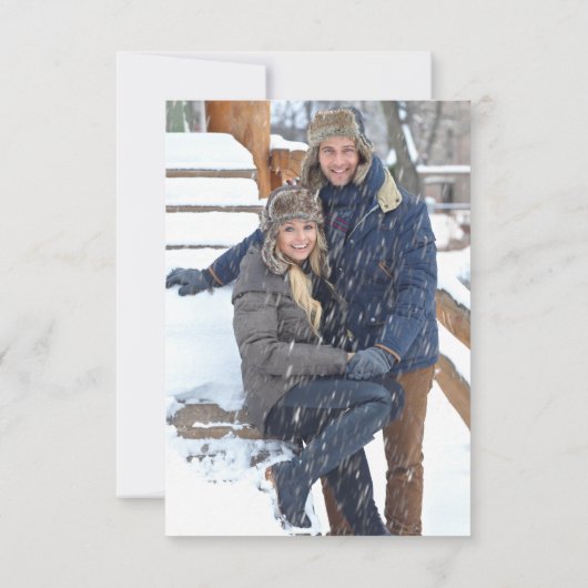 Elegant script MR en Mrs QR code RSVP kaart (Achterkant)