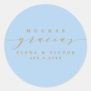 ELEGANT SCRIPT MUCHAS GRACIAS   DANK U STICKER