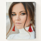 Elegant Script Multi Photo Afstuderen Afstuderen Notitieboek (Achterkant)