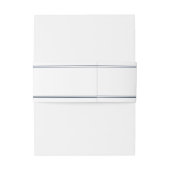 Elegant Script Navy Blue Wedding Uitnodigingen Wikkel (Achterkant Voorbeeld)