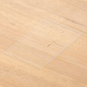 Elegant Script Negentig Zwart Goud 90ste Verjaarda Acryl Uitnodigingen (Laagn)