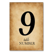 Elegant script oud papier bruiloft