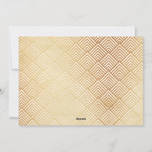 Elegant Script Photo Collage Modern Festive Gold Feestdagenkaart (Achterkant)