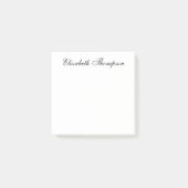 Elegant script post-it® notes (Voorkant)