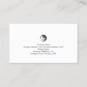Elegant Script Professioneel Visitekaartje (Achterkant)
