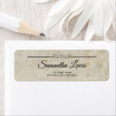 Elegant Script  Return Address Label (Insitu)