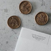 Elegant Script Return Address Label