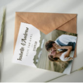 Elegant Script Sage Groene Save the Date