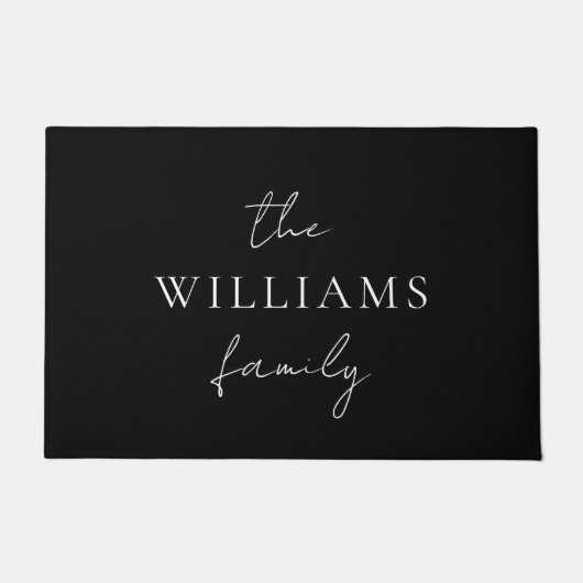 Elegant Script Specialized Calligraphy Family Deurmat (Voorkant)