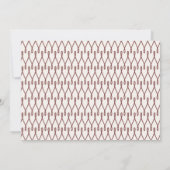 Elegant Script Thanksgiving Feast diner Kaart (Achterkant)