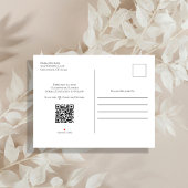 Elegant Script Trouwen Save the Date Custom Aankondigingskaart