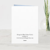 ELEGANT SCRIPT | TROUWFOto TROUWKAART BEDANKTkaart Bedankkaart (Achterkant)