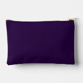 Elegant Script Type Initialen & Naam Deep Violet Etui (Achterkant)