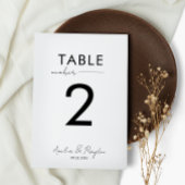 Elegant Script Typografie Bruiloft Kaart