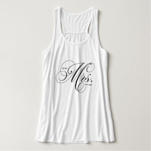 Elegant Script Typografie "Future Mrs." Tanktop