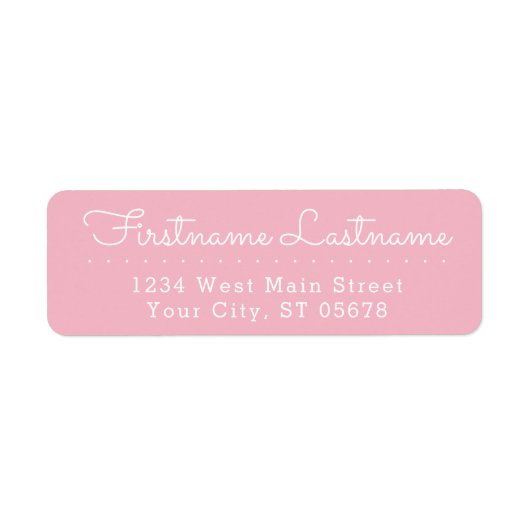 Elegant script voor aangepaste stijlvolle typograf etiket (Voorkant)