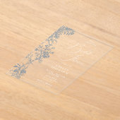  Elegant Script Vrijgezellenfeest Acryl Uitnodigingen (Laagn)