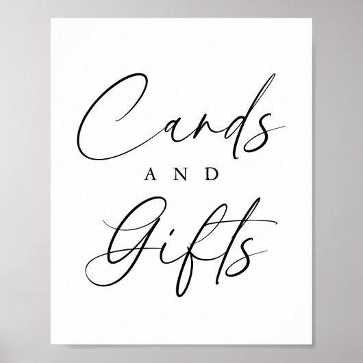 Elegant Script Vrijgezellenfeest Kaarten en gesche Poster (Voorkant)