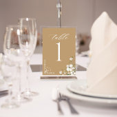 Elegant Script Waterverf Floral Wedding Kaart