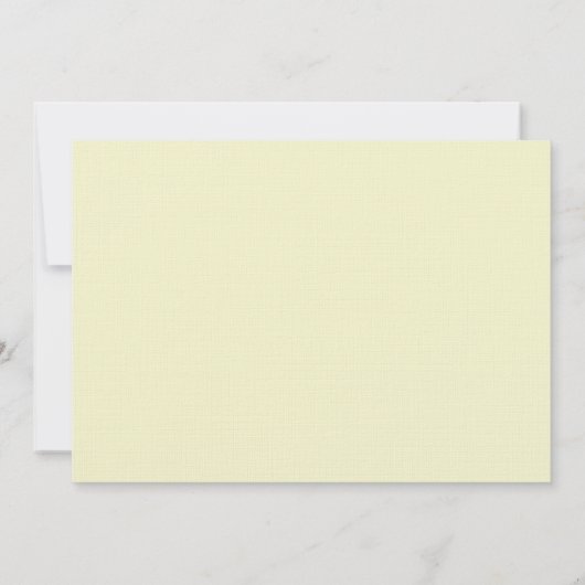 Elegant Script Wedding Ceremony Reading (Achterkant)