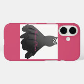 Elegant Script Wedding Dress Matron of Honor Case-Mate iPhone Case (Achterkant (horizontaal))