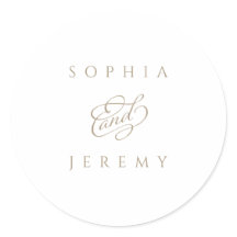 Elegant Script Wedding