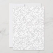 Elegant Script Welcome Cutie Photo Birth Aankondiging (Achterkant)