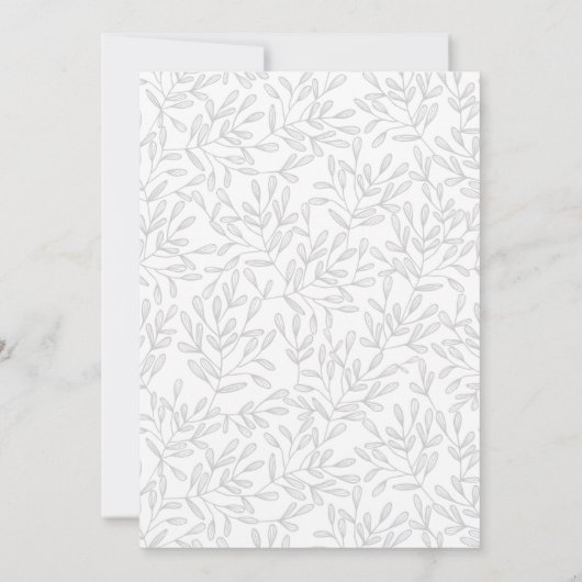 Elegant Script Welcome Cutie Photo Birth Aankondiging (Achterkant)