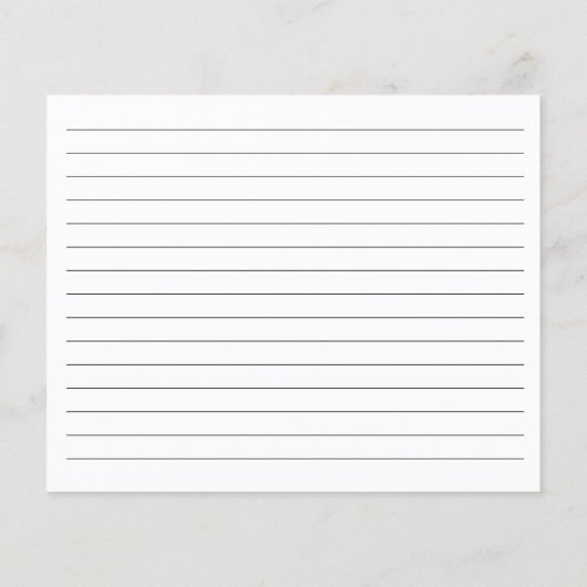 Elegant Script Winter Vrijgezellenfeest Recept Kaa (Achterkant)