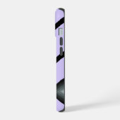 Elegant script zijn bruid bruidegom bruiloft iPhone 15 case (Linkerkant)