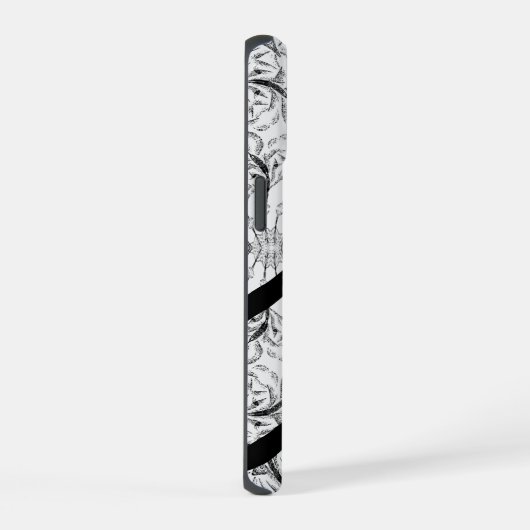 Elegant script zijn bruid bruidegom bruiloft iPhone 15 case (Rechterkant)