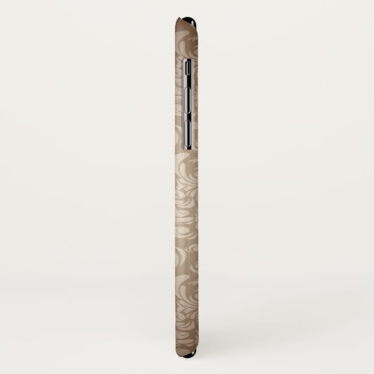 Elegant Scroll Christelijk Kruis met wervelkolom A Case-Mate iPhone Case (Achterkant/links)