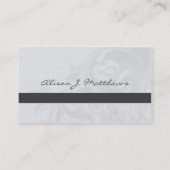 Elegant Scroll Mam Kards Contactkaartje (Achterkant)