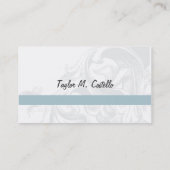 Elegant Scroll Mam Kards Contactkaartje (Achterkant)