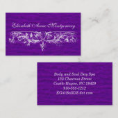 Elegant   Scroll Professional Visitekaartjes (Voorkant / Achterkant)