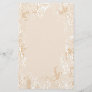 Elegant Scrolls Stationery Briefpapier