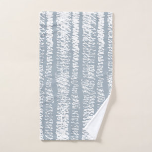 Elegant Seamless Scribble Pattern Handdoek