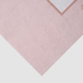Elegant Seashell in roze Gifting Tissue Paper Tissuepapier (Detail)