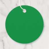 Elegant Season's Greetings Script Bedankjes Labels (Achterkant)